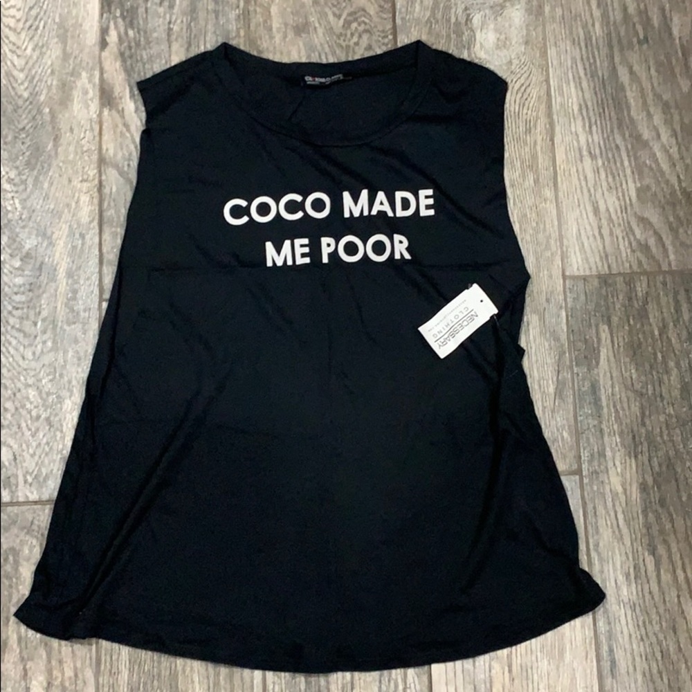Coco Made Me Poor - Graphic Tee